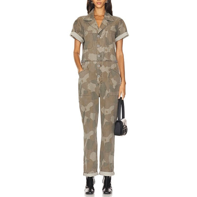 Pistola Utility Green Military Grover Jumpsuit Size XS