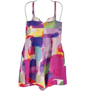 Milly Vibrant Multicolor Anya Romper Size S