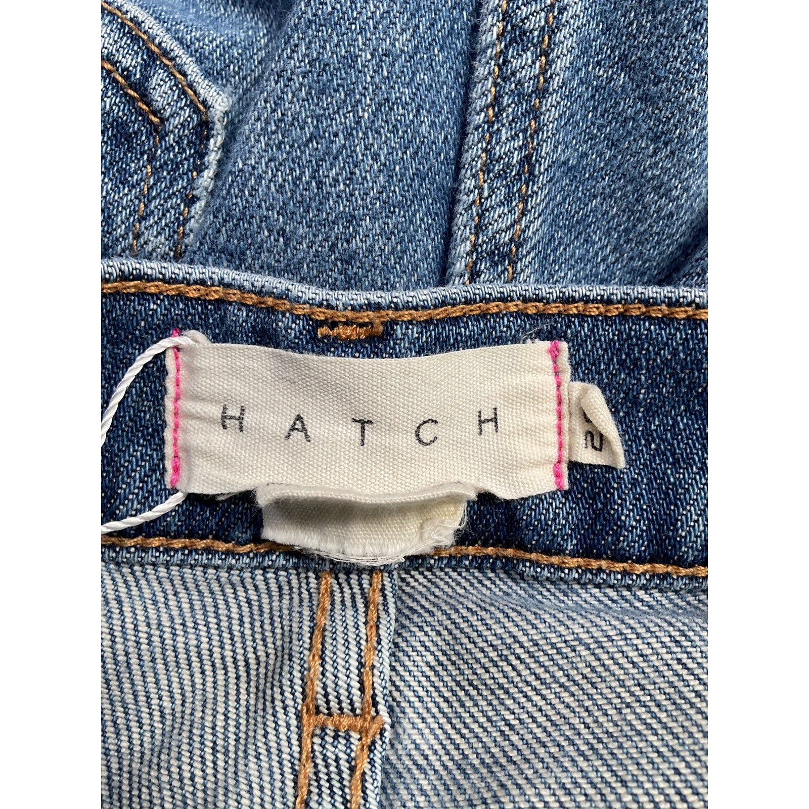 Hatch 'The Boyfriend' Blue Cotton Maternity Jean Size 29