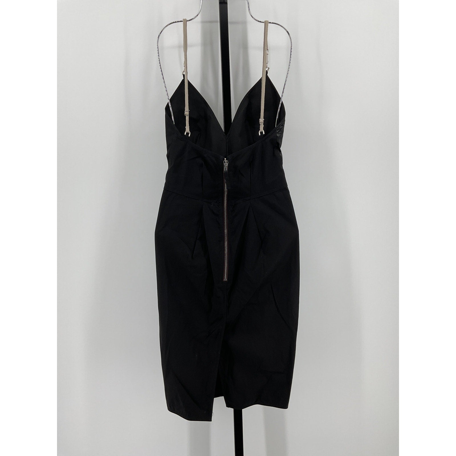 Rick Owens 'Maillot' Black Cotton Dress Size 38