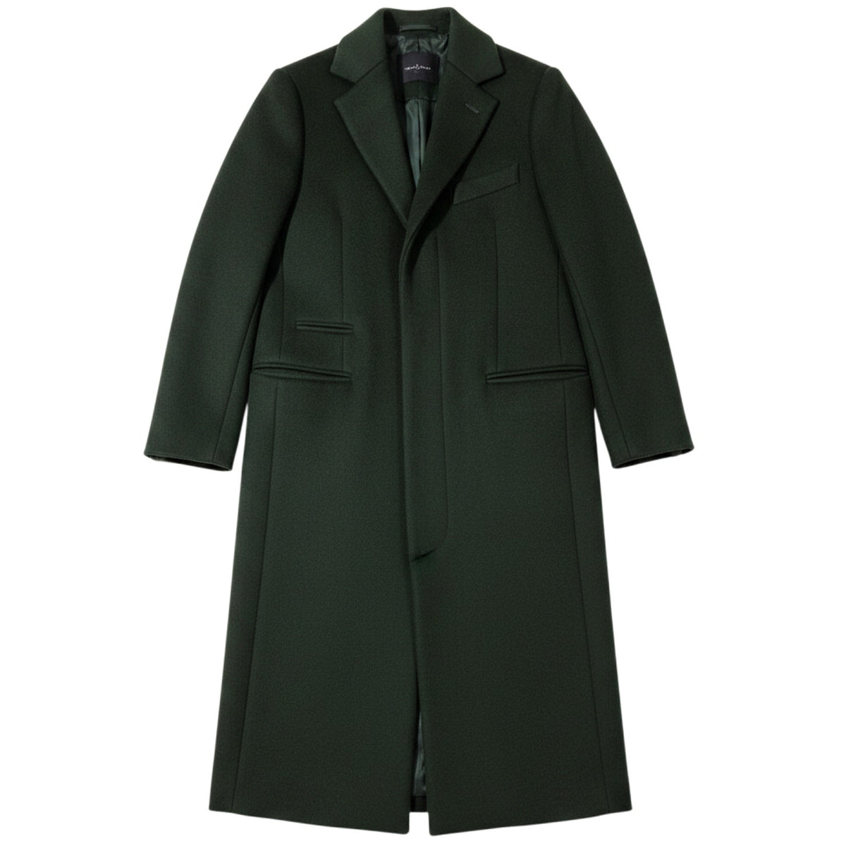 Acne Studios Tailored Green Wool Coat Size EU 32