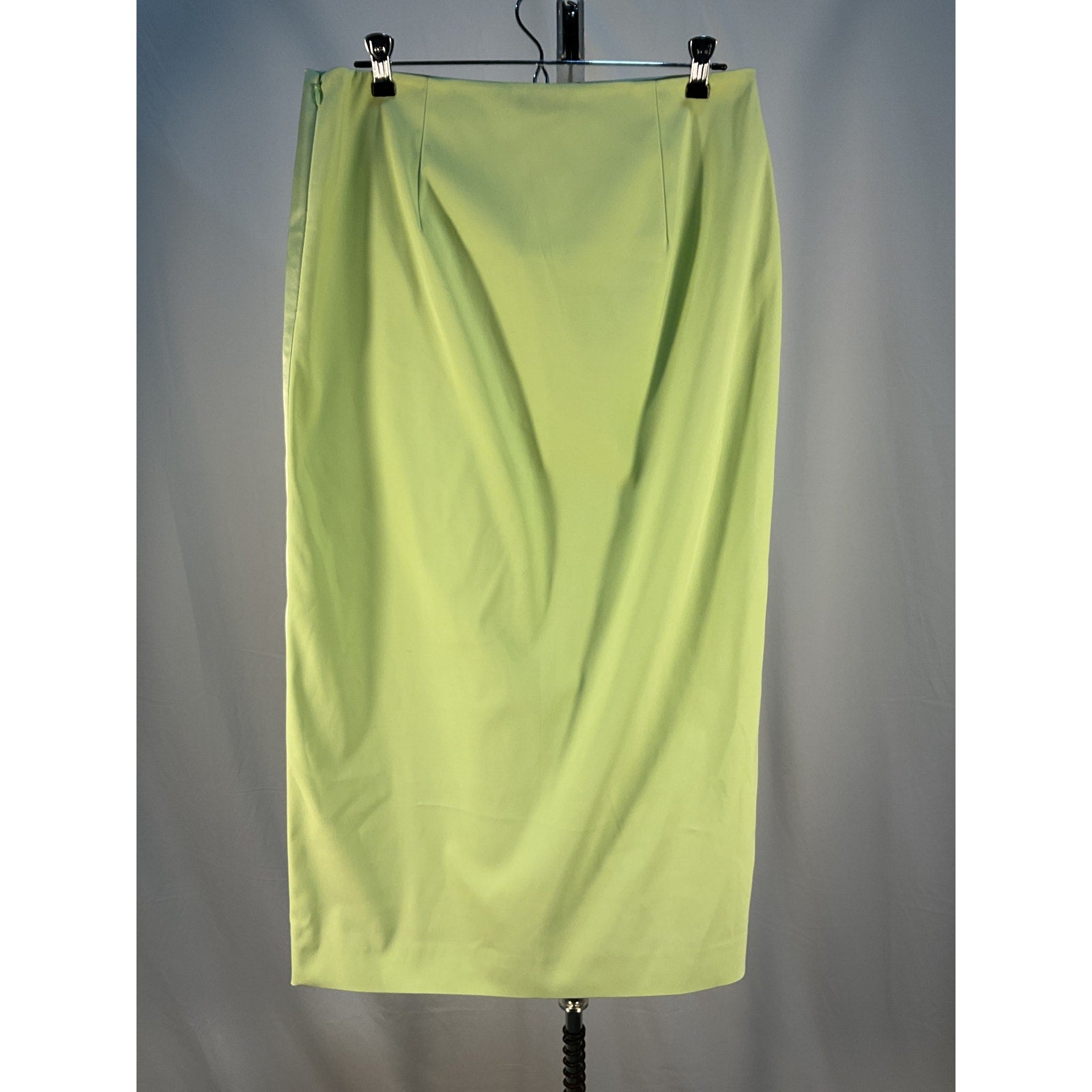 Tory Burch 'Satin' Green Wrap Skirt Size 10 - NWT