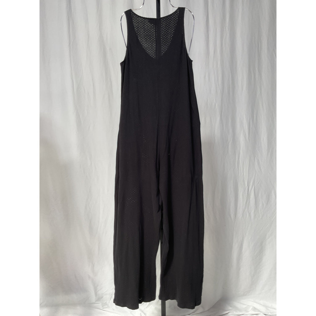 Hatch The 24/7 Black Cotton Feeding Jumpsuit Size 1