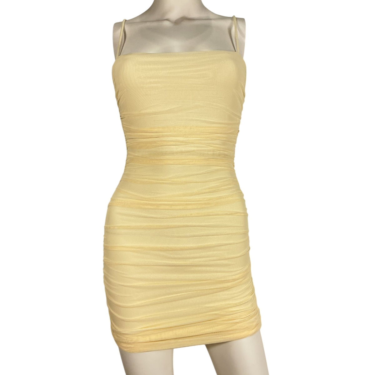 Significant Other Strappy Beige Saria Mini Dress Size 2