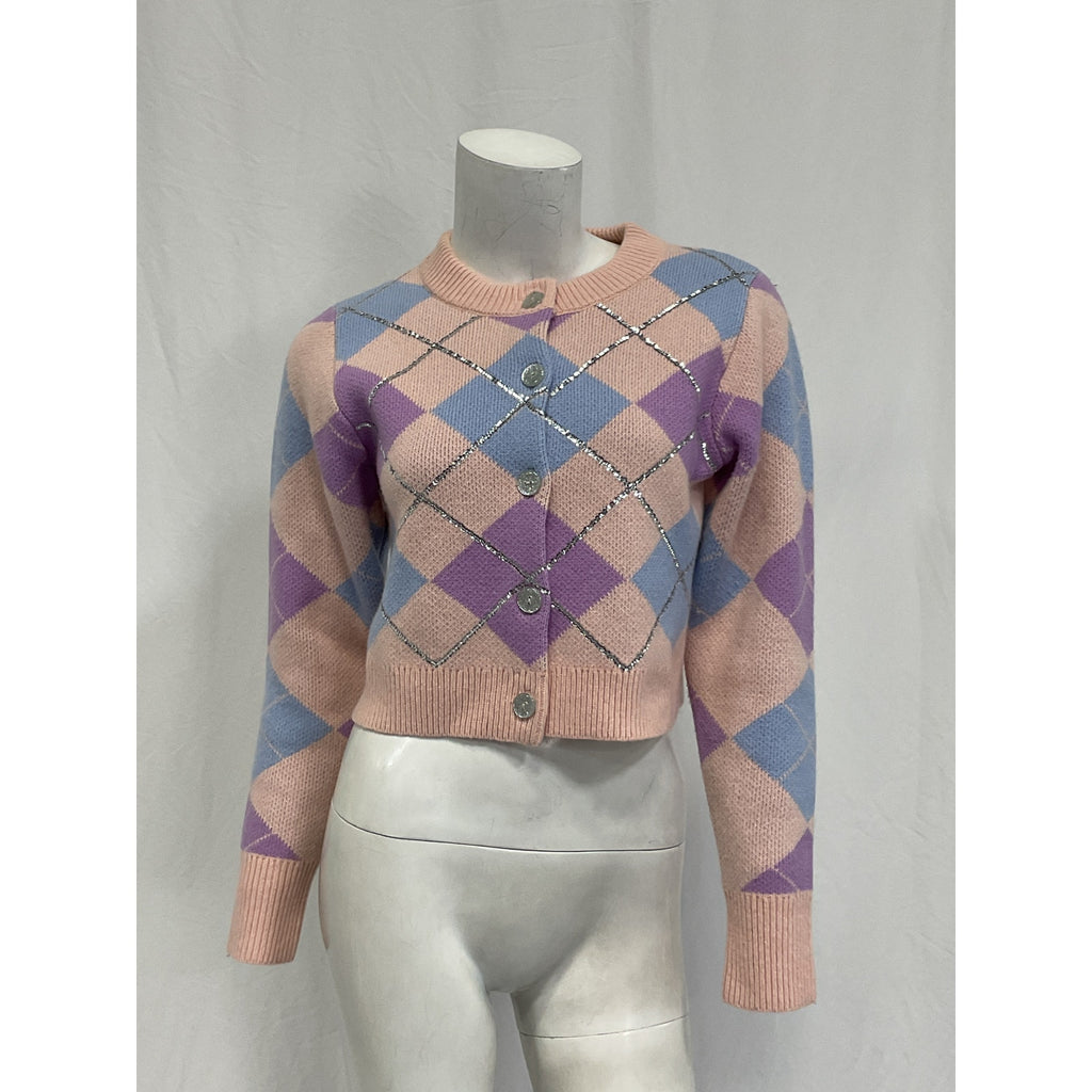 Hill House Home 'The Heddy' Pink Wool Cardigan Size XS