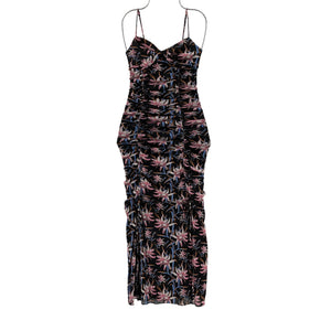 Diane Von Furstenberg Elegant Harlow Small Black Lester Dress Size XS