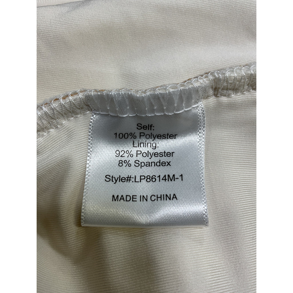 Line & Dot 'Bowen' Cream Polyester Crocheted Pants Size M - NWT