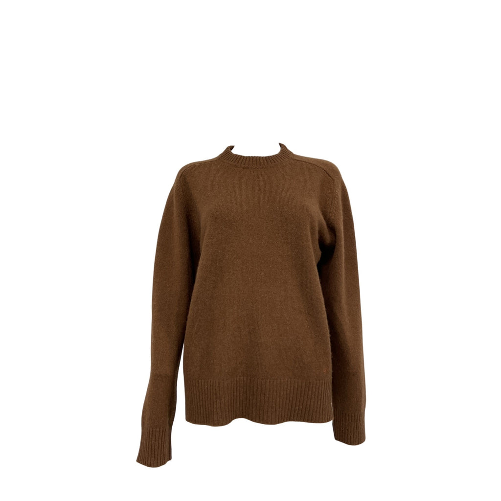 Loulou Studio 'Baltra' Brown Cashmere Sweater Size M