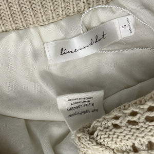 Line & Dot Bohemian Beige Calypso Maxi Skirt Size S