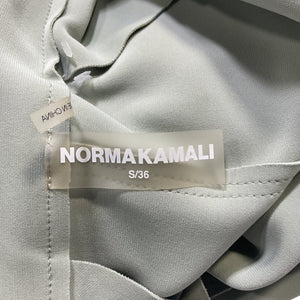 Norma Kamali Oversized Green Belted Blazer Size S