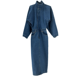 Ronny Kobo Denim Blue Sebastian Dress Size XS