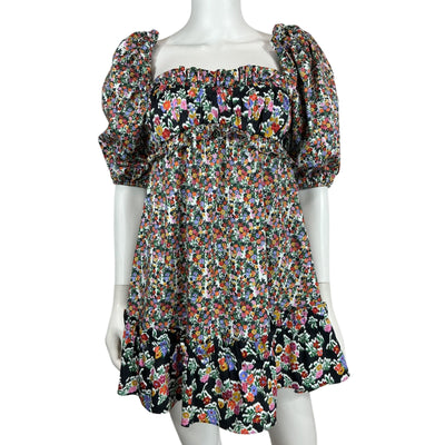 For Love & Lemons Floral Multicolor Hudson Mini Dress Size S