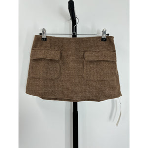 Reformation Low-Rise Brown Calloway Skort Size 2