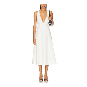 Lpa Halter White Brooke Dress Size S