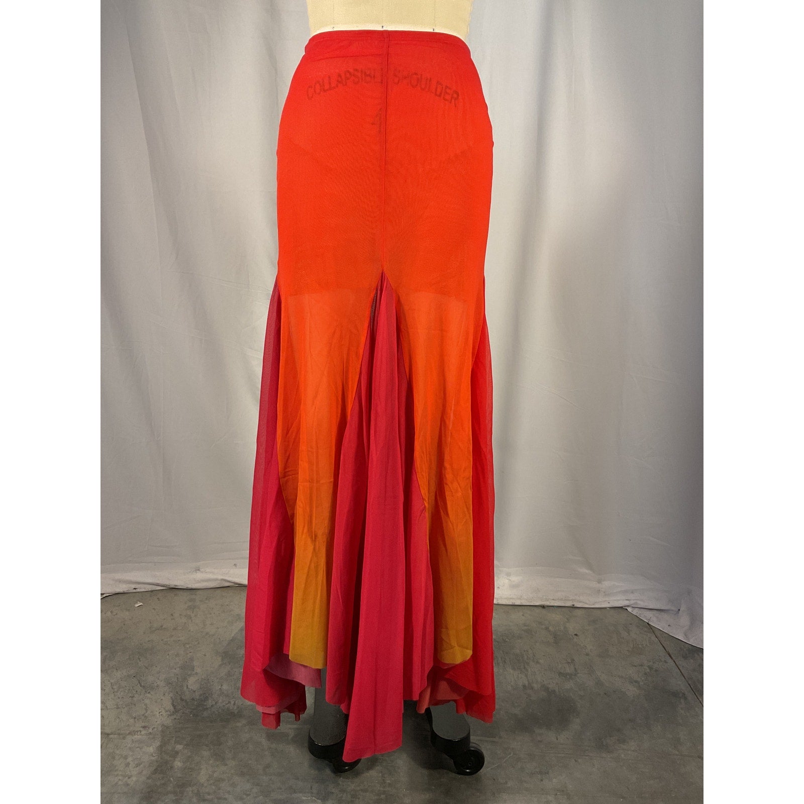 Ronny Kobo 'Tasha' Orange Skirt Size S