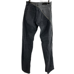 Eb Denim Asymmetric Black Gemini Denim Jeans Size 24