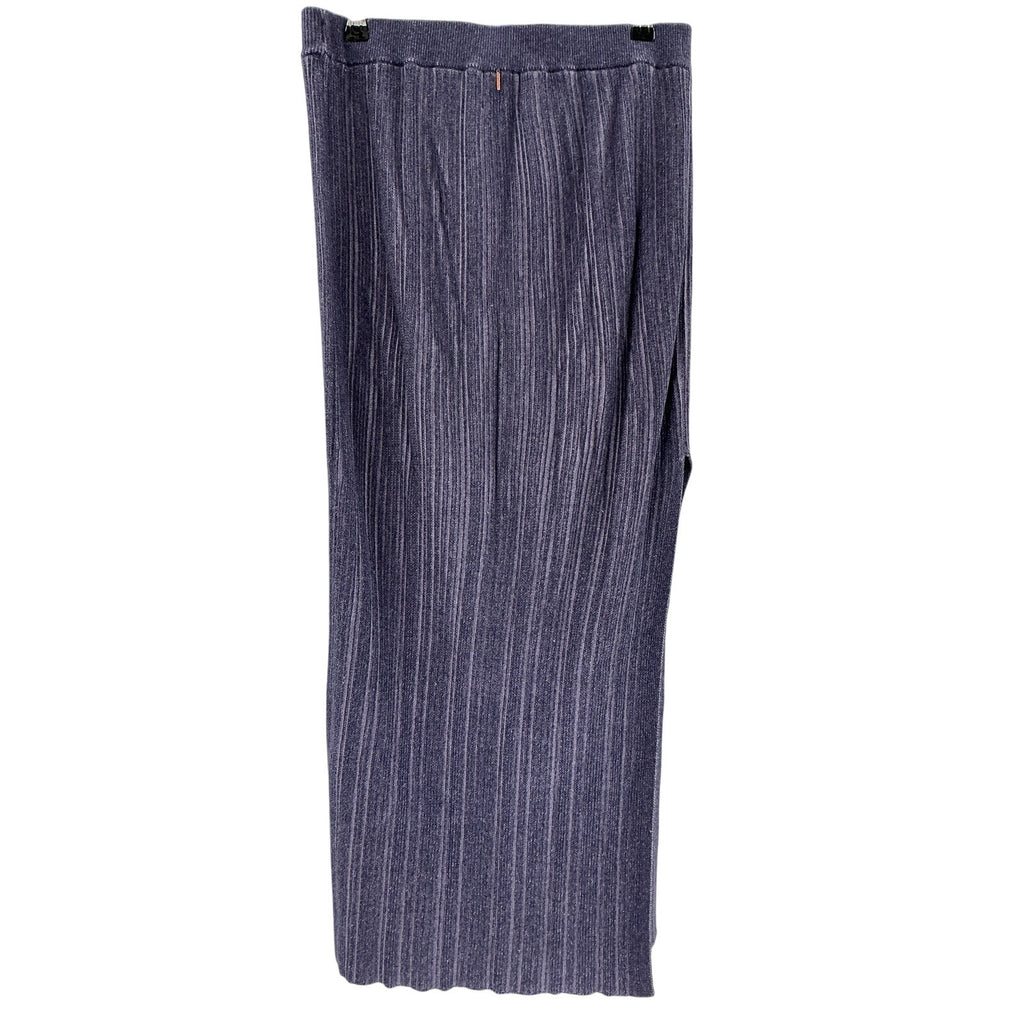 Misa Los Angeles 'Gloria' Blue Cotton Skirt Size M