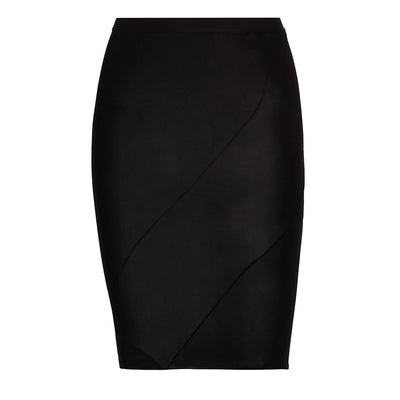 Rick Owens Sleek Black Wolfy Skirt Size S