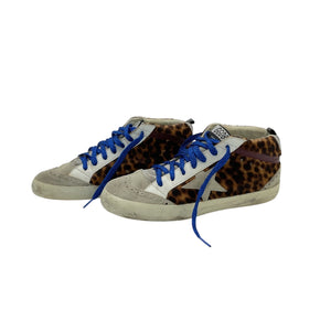 Golden Goose Bold Spotted Horsy-Grey Star Midstar Sneakers Size EU 40 / US 10