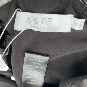 Astr The Label Velvet Black Briella Corset Top Size M