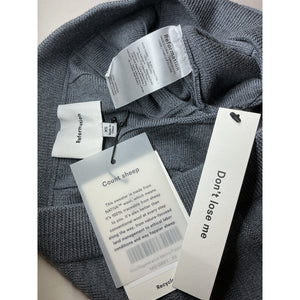 Reformation 'Mina' Grey Regenerative Merino Pleated Skirt Size XS - NWT