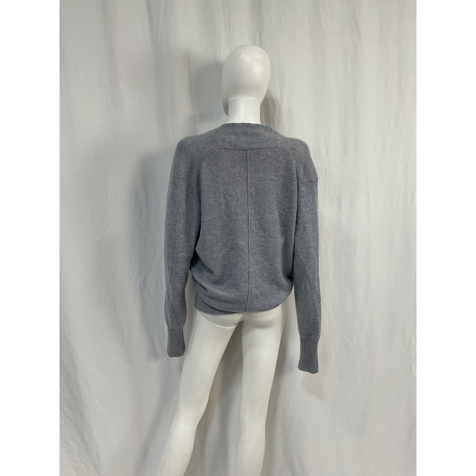 Brochu Walker 'Phinneas' Blue Cashmere Wrap Size L