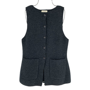 Dissh Knit Blue Ava Longline Vest Size M