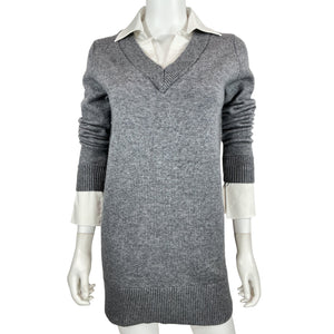 Ser.O.Ya Layered Gray Karli Dress Size XS