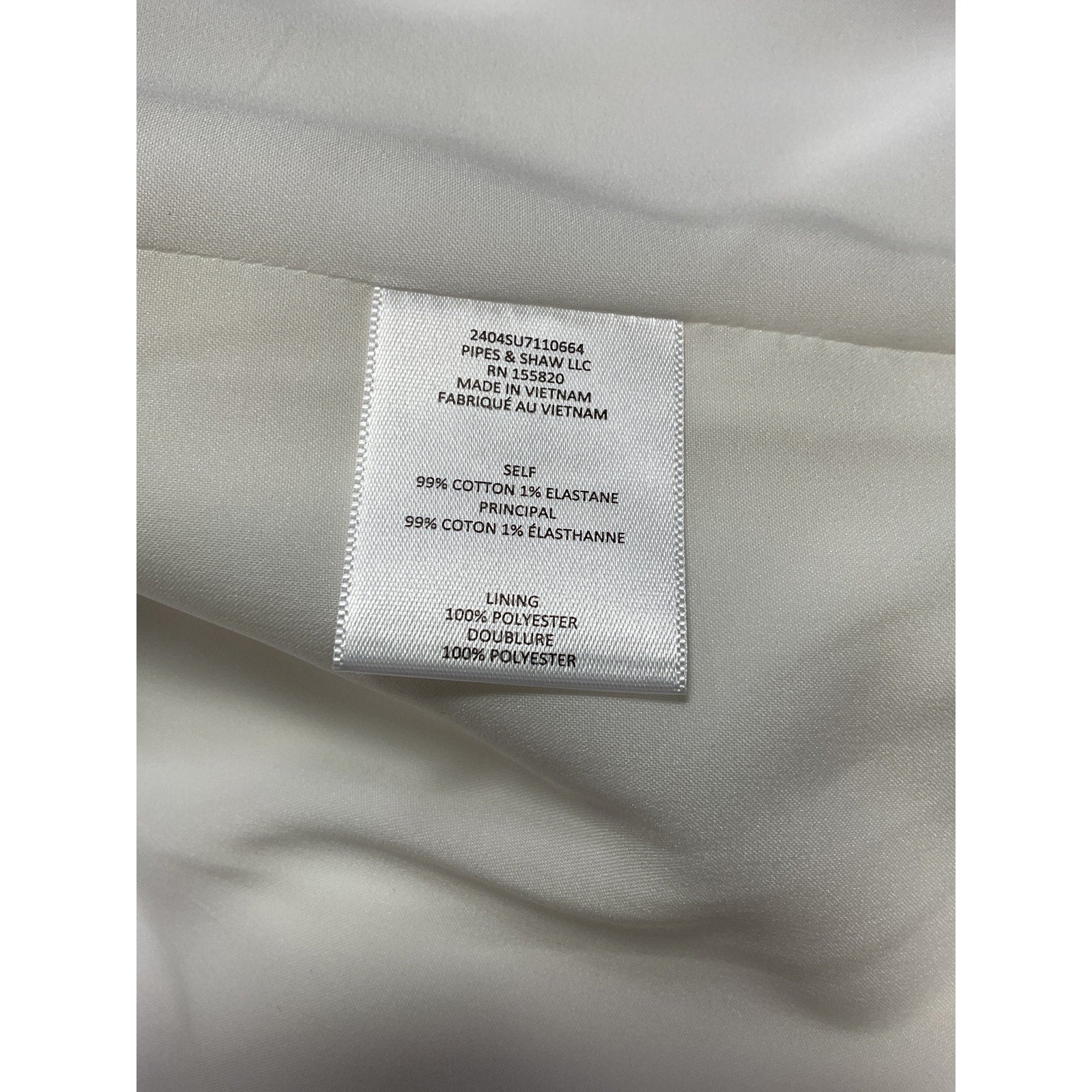 Veronica Beard 'Isola' White Cotton Stretch V-Neck Jacket Size 2 - NWT