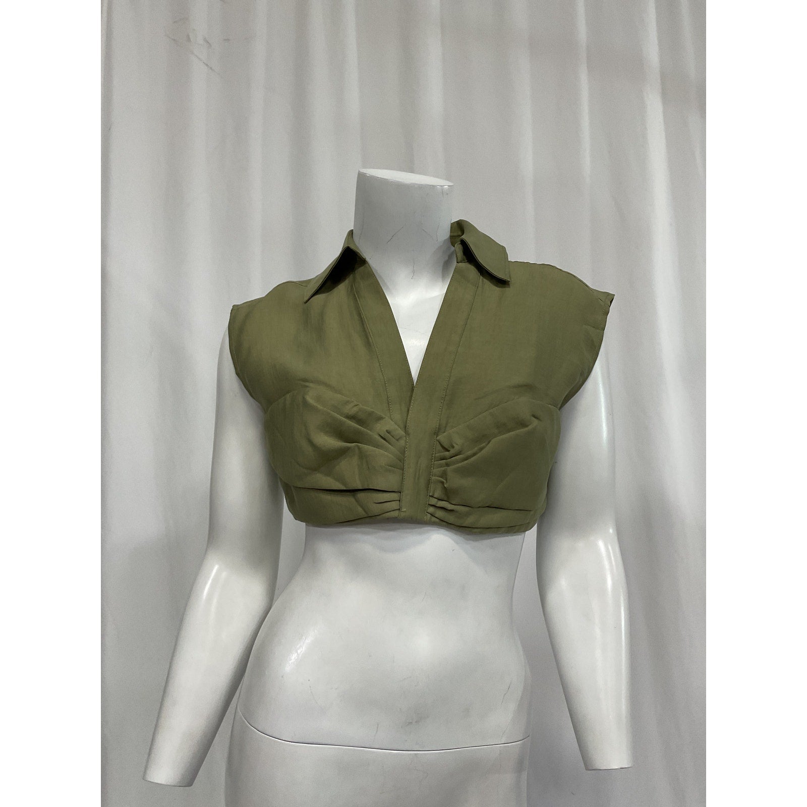 Cult Gaia 'Janette' Green Top Size S