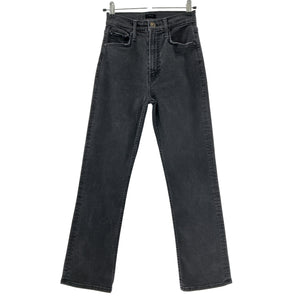 Mother High Rise Black Rider Ankle Denim Jeans Size 23