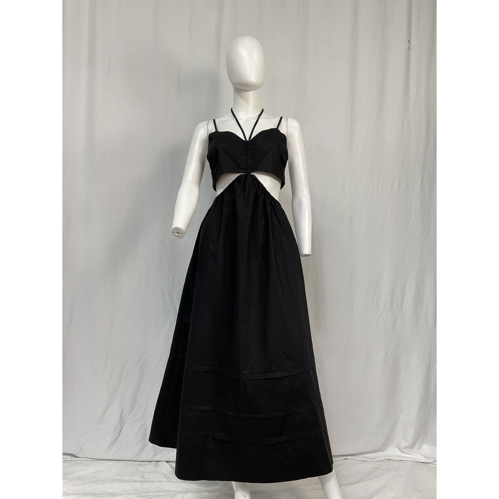 Nicholas 'Baylee' Black Cotton Dress Size 4 - NWT