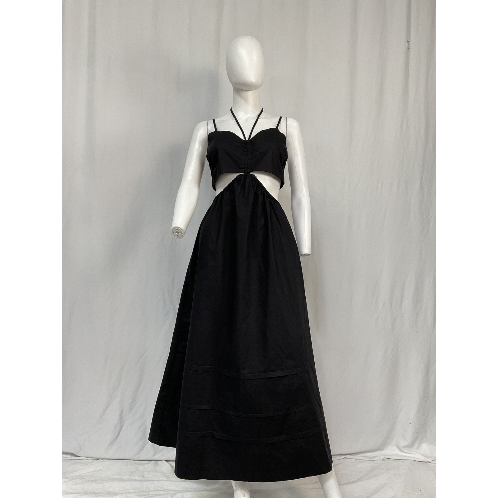 Nicholas 'Baylee' Black Cotton Dress Size 4 - NWT