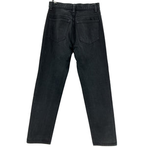 Khaite Low Rise Black Corben Denim Jeans Size 24