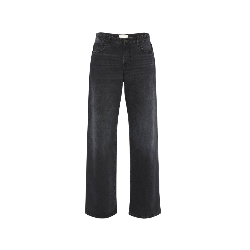 The Row 'Eglitta' Black Wide-Leg Jeans Size 8