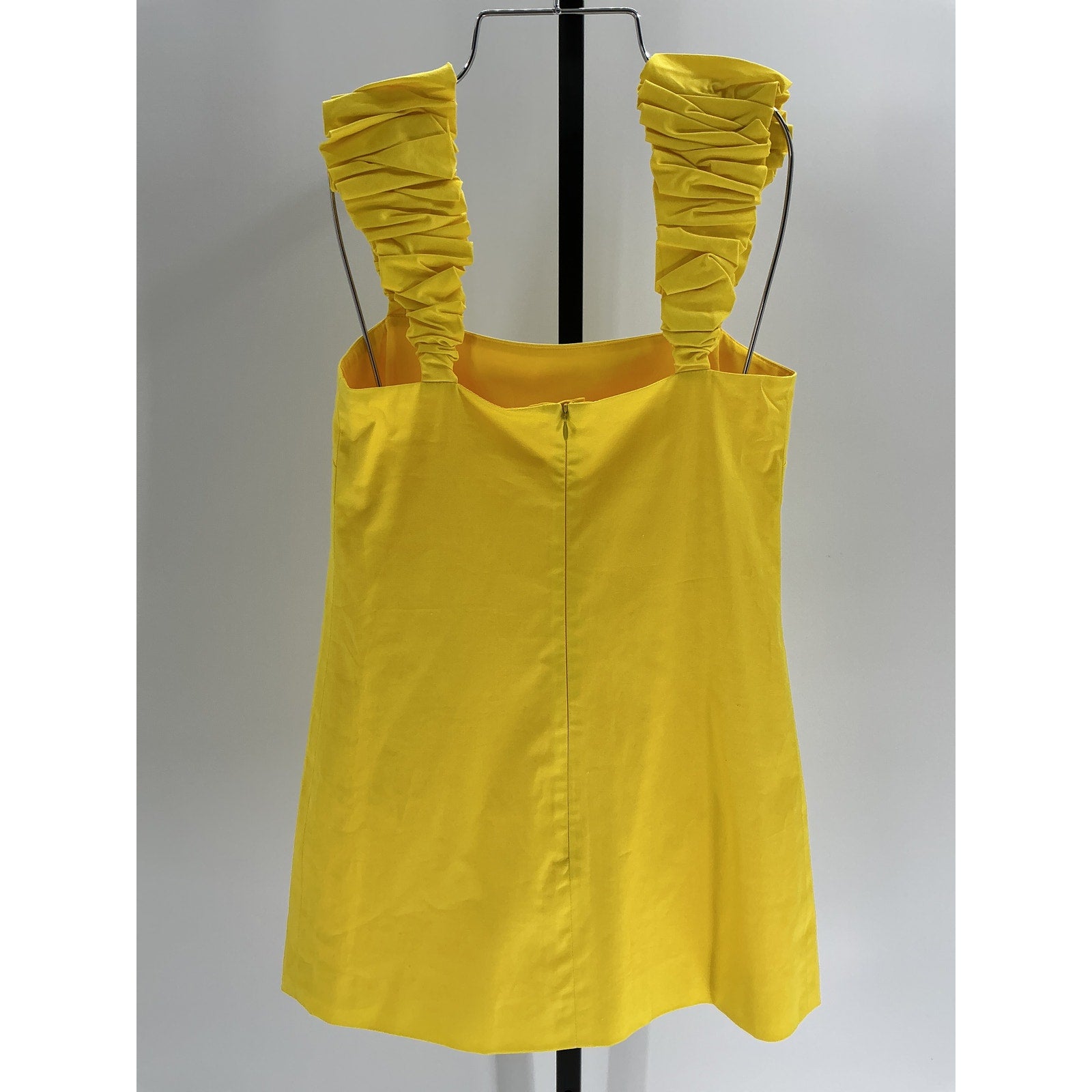 Alexis 'Braxton' Yellow Cotton Dress Size XS
