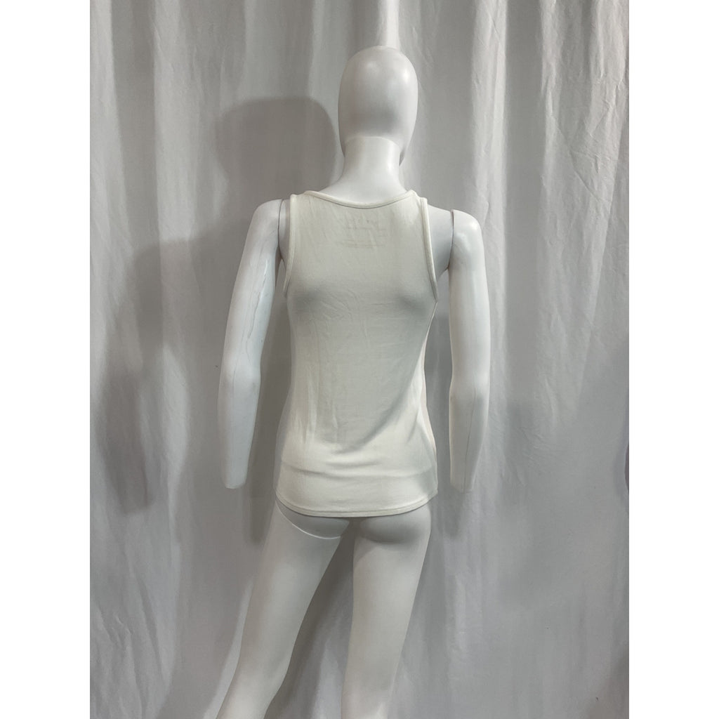 Hatch 'The Softest' White Rib Maternity Tank 2-Pack Size 1