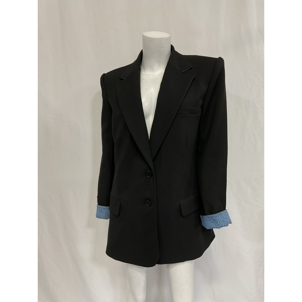 Ser.O.Ya 'Winona' Black Blazer Size S