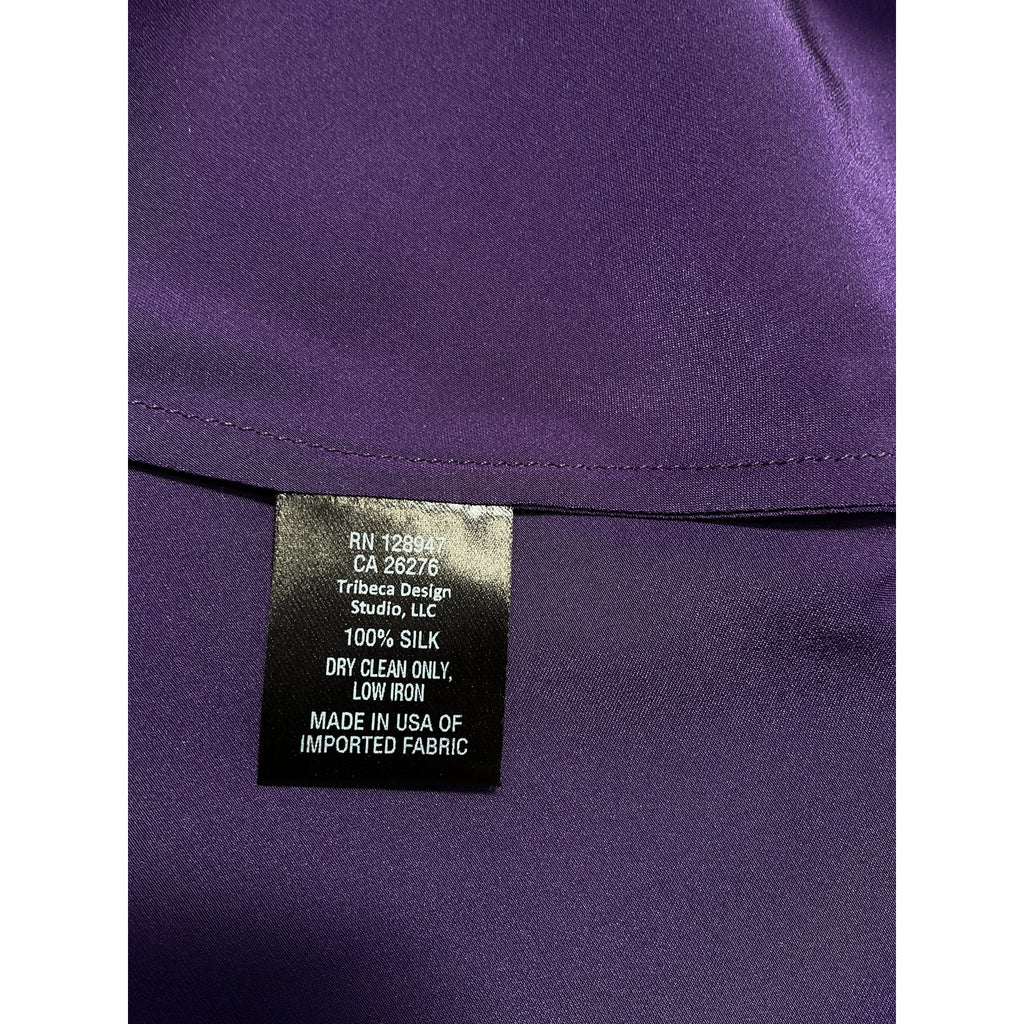 Nili Lotan 'Desiree' Purple Charmeuse Cami Top Size S - NWT
