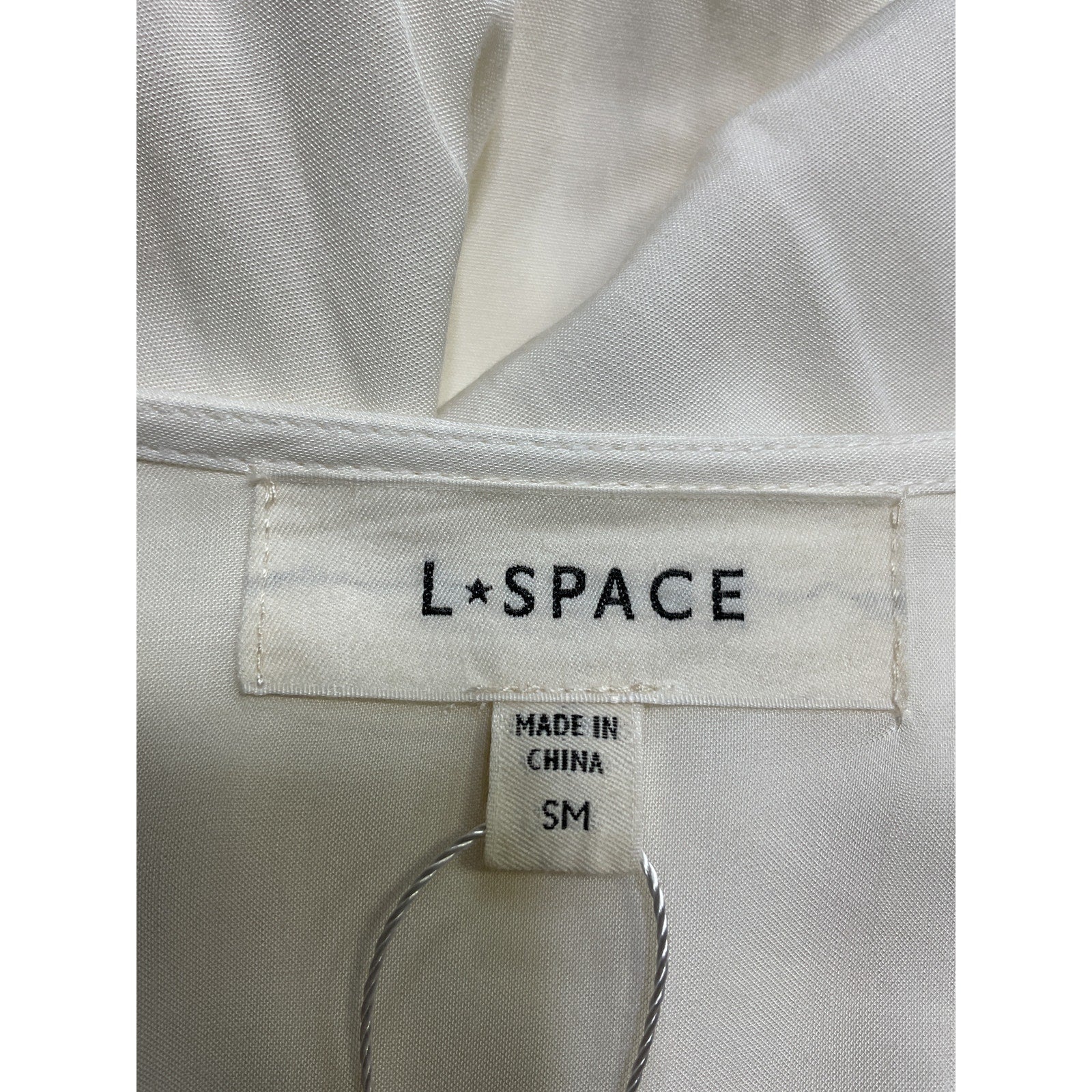 Lspace 'Colette' Cream Rayon Dress Size S