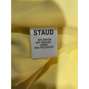 Staud Printed Soleil Calico Bellamy Dress Size XS