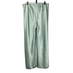 Vince Flowy Light Green Palazzo Pants Size L