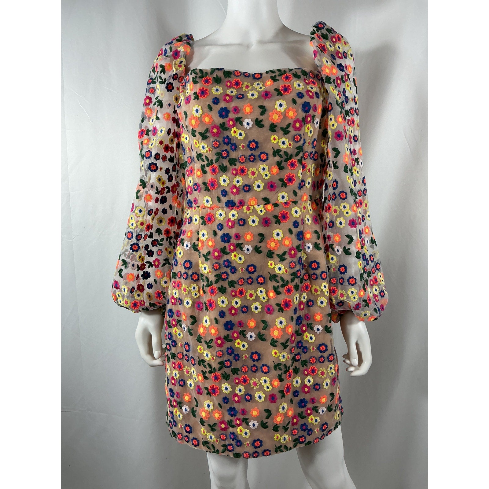 Elliatt 'Classical' Pink Polyamide Dress Size XL