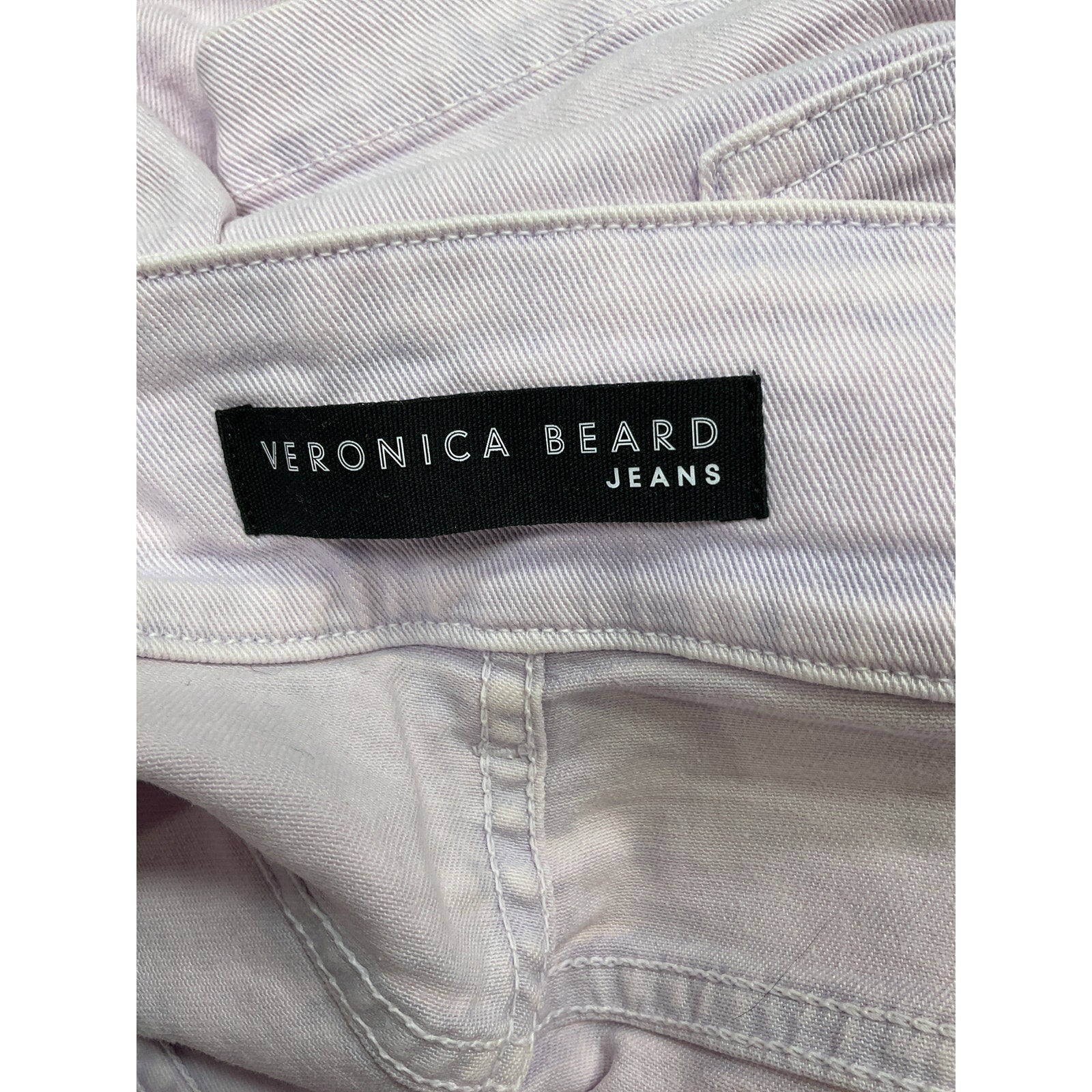 Veronica Beard 'Jaylen' Purple Cotton Pleated Denim Shorts Size 30/10