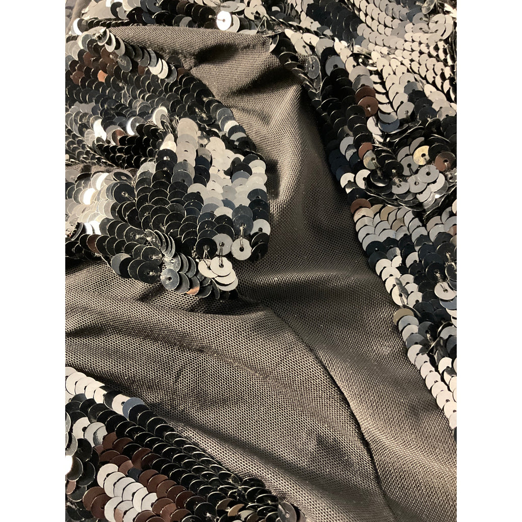 Retrofete 'Elsi Sequin' Black Gown Size L