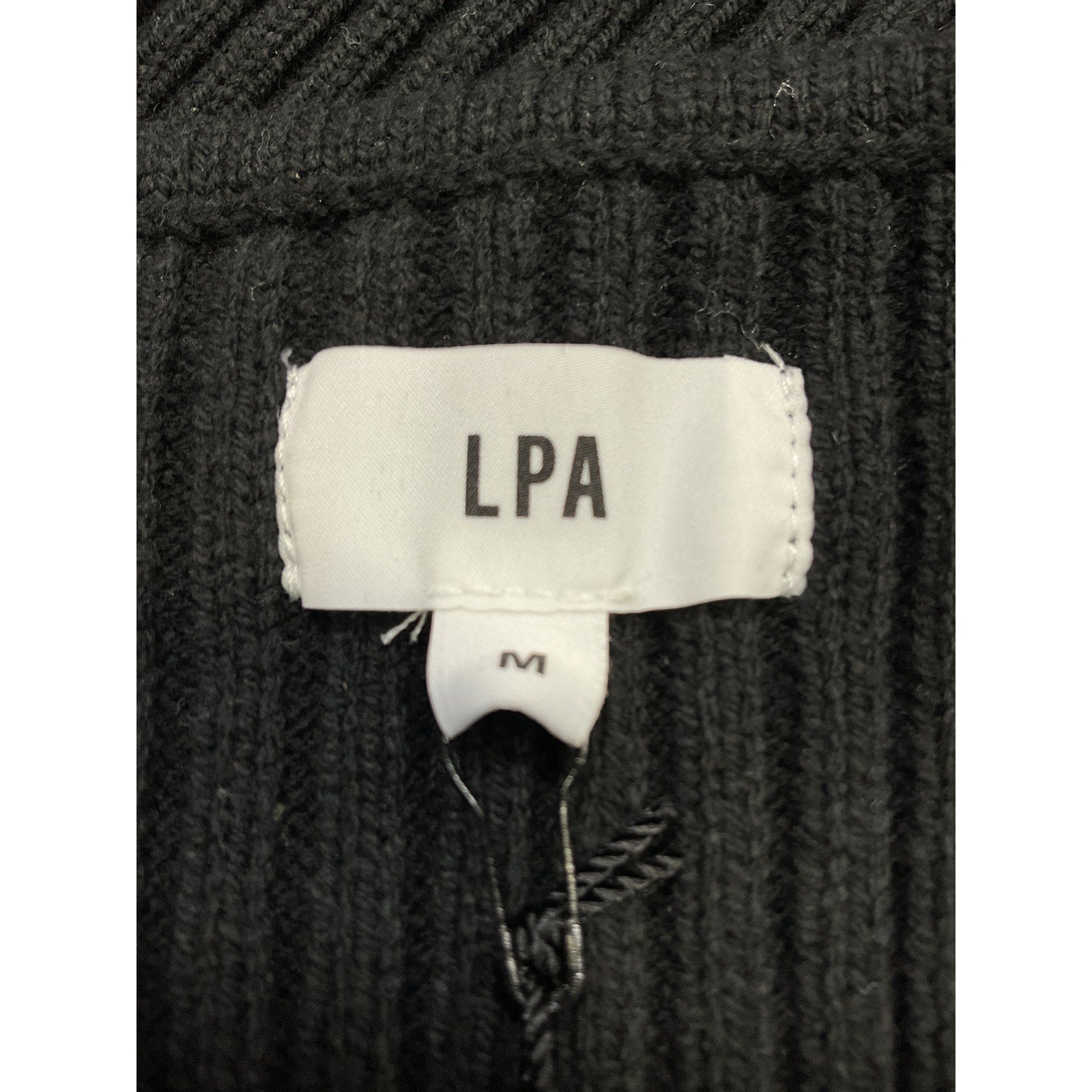 Lpa 'Macrae' Black Crochet Corset Top Size M