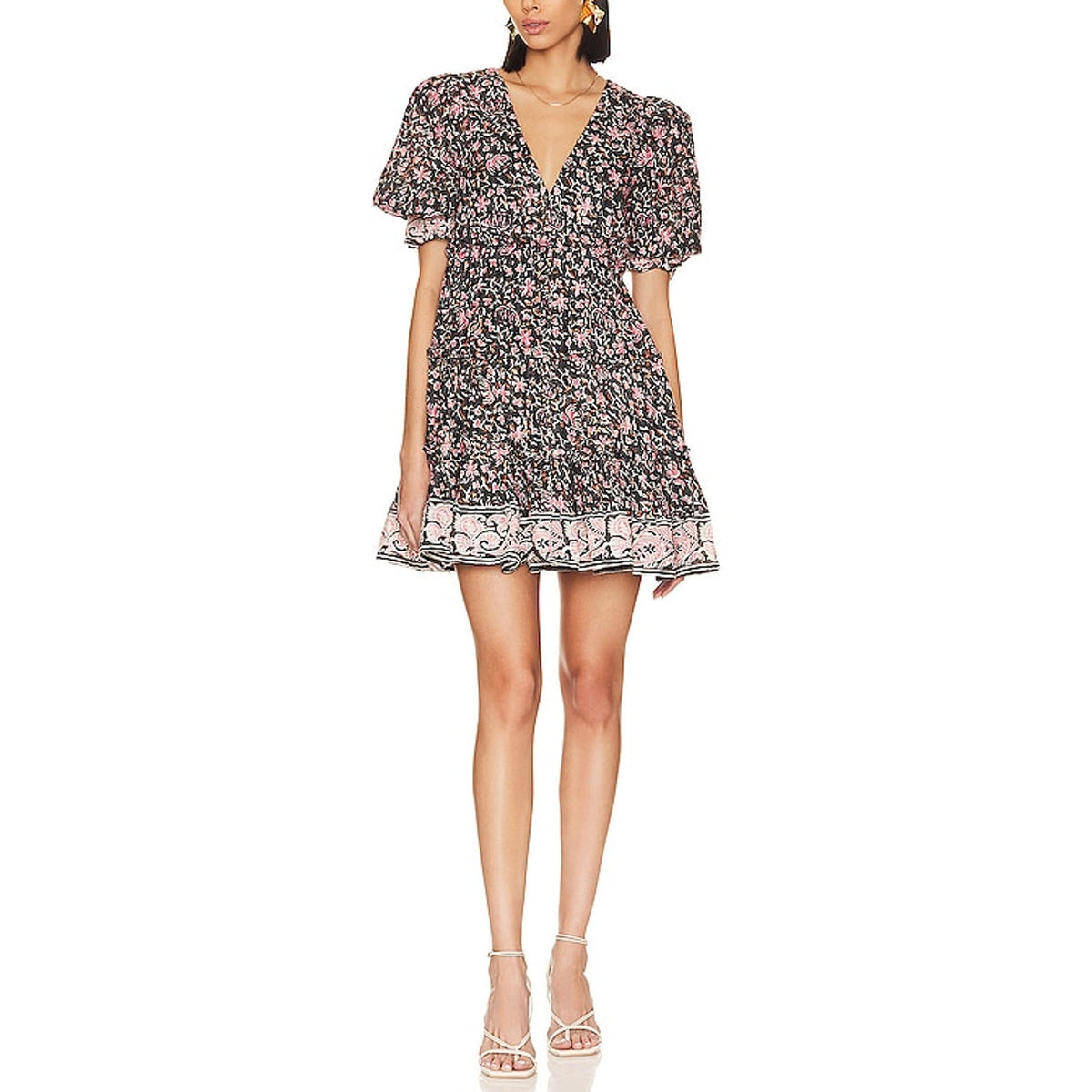 Cleobella Bohemian Multicolor Lauren Dress Size M