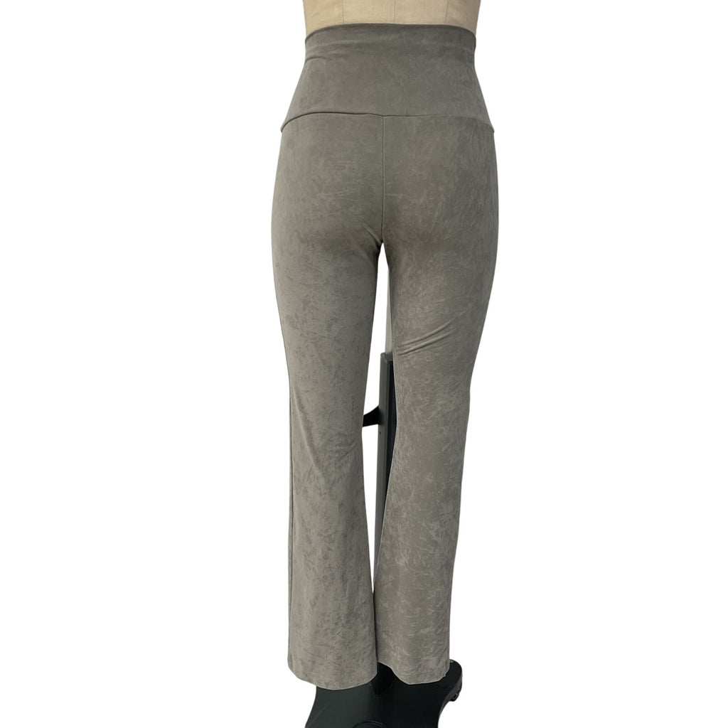 James Perse 'Velvet' Grey Triacetate Flare Legging Size 1