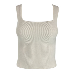 Reformation Ribbed Coyote Julia Tank Top Size XS