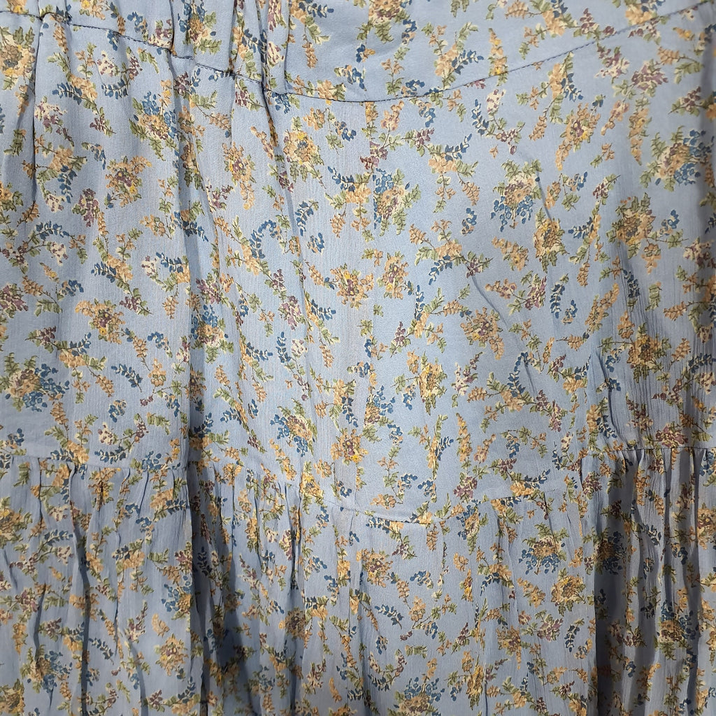 Sézane 'Tammie' Blue Skirt Size 4